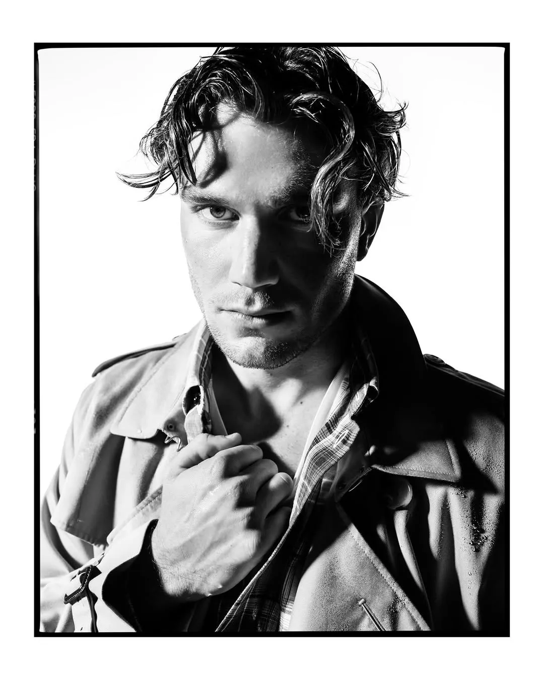 Jack Draper black-and-white portrait